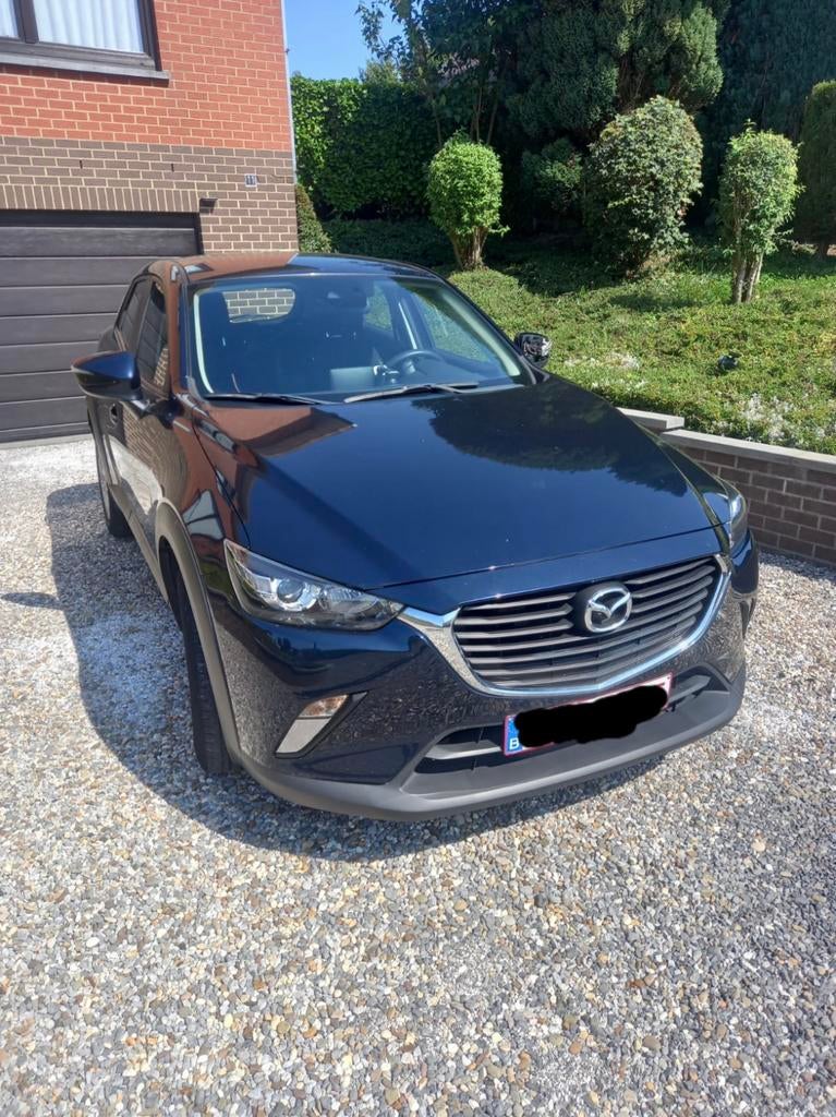 Mazda CX3 Skyactiv-D 102.000km, Auto's, Mazda, Euro 5, Zwart, Blauw, 5 deurs