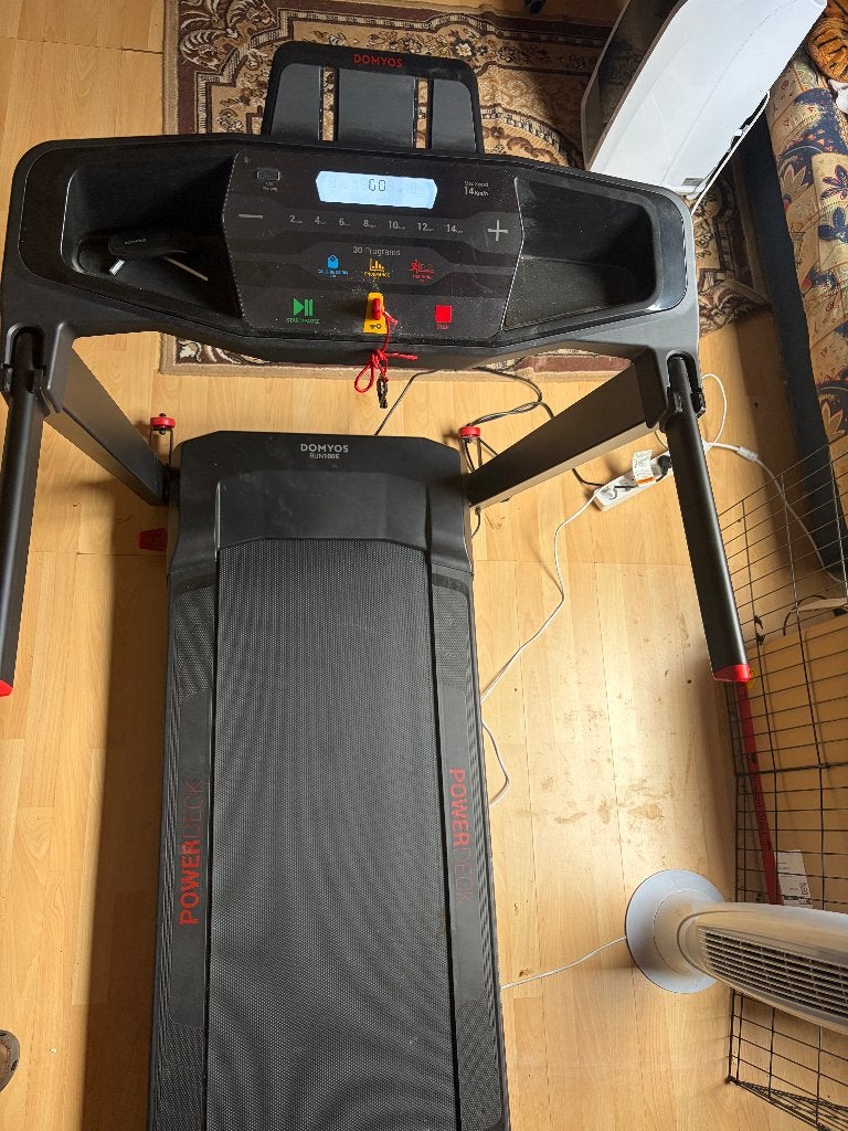 Domyos RUN 100E loopband - bijna nieuw, Ophalen, Overige materialen, Zo goed als nieuw, Loopband