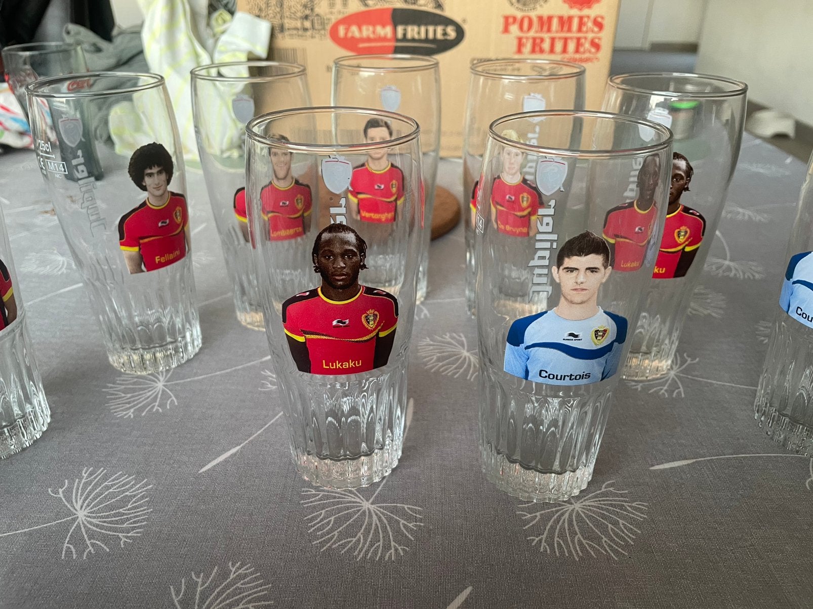 Verre Jupiler Golden Generation Red Devils, Enlèvement, Neuf, Verre à bière