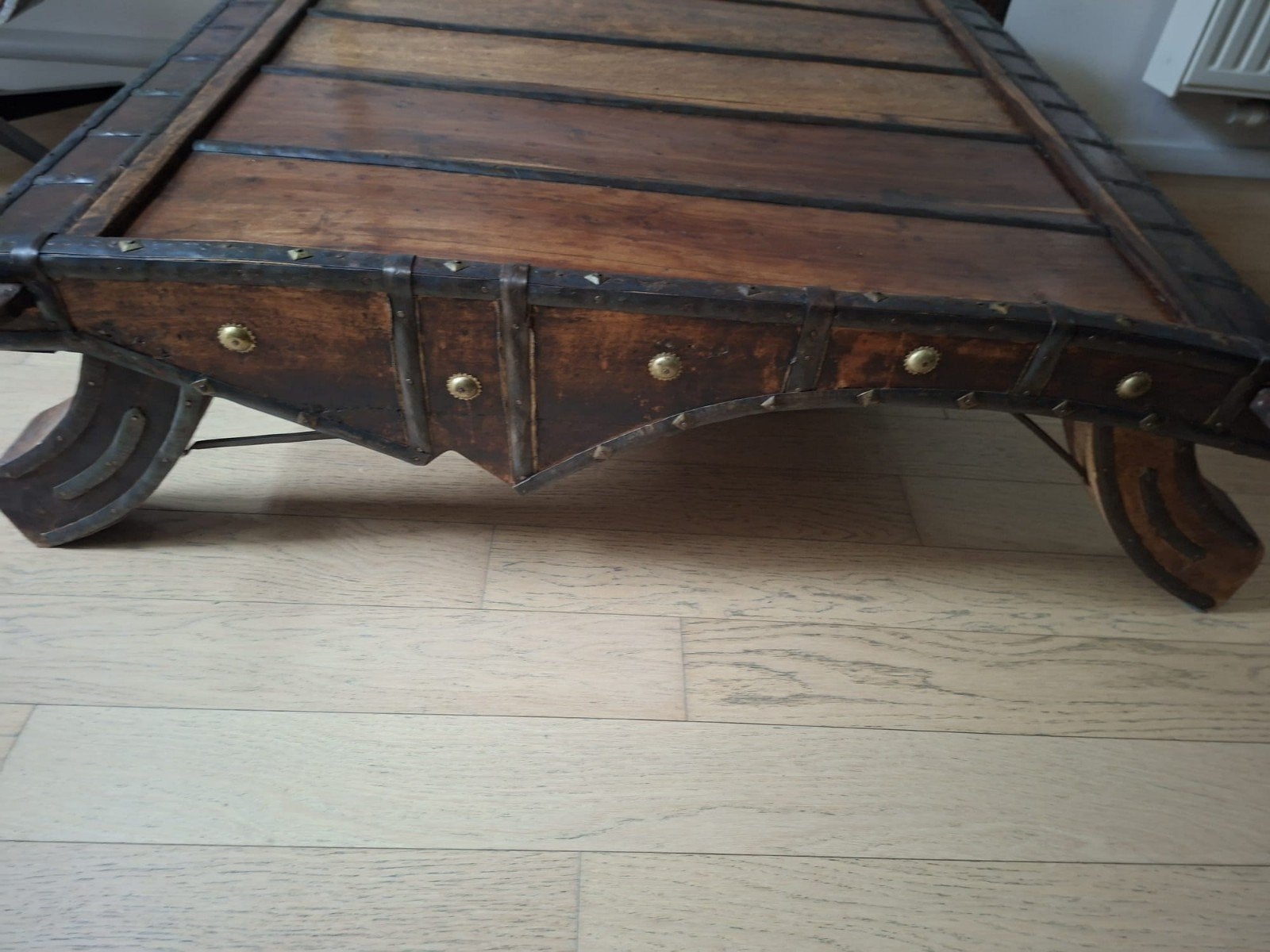 Salontafel van teakhout, Antiek en Kunst, Ophalen of Verzenden