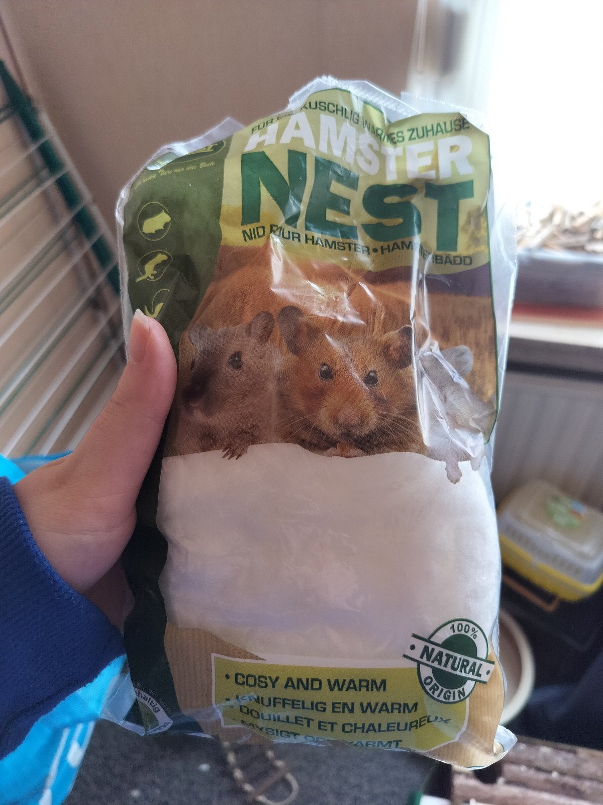 Nestmateriaal hamster, Dieren en Toebehoren, Ophalen of Verzenden