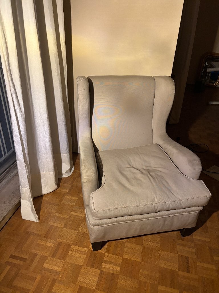 Fauteuil 1 personne, 75 à 100 cm, Bois, Enlèvement, Utilisé