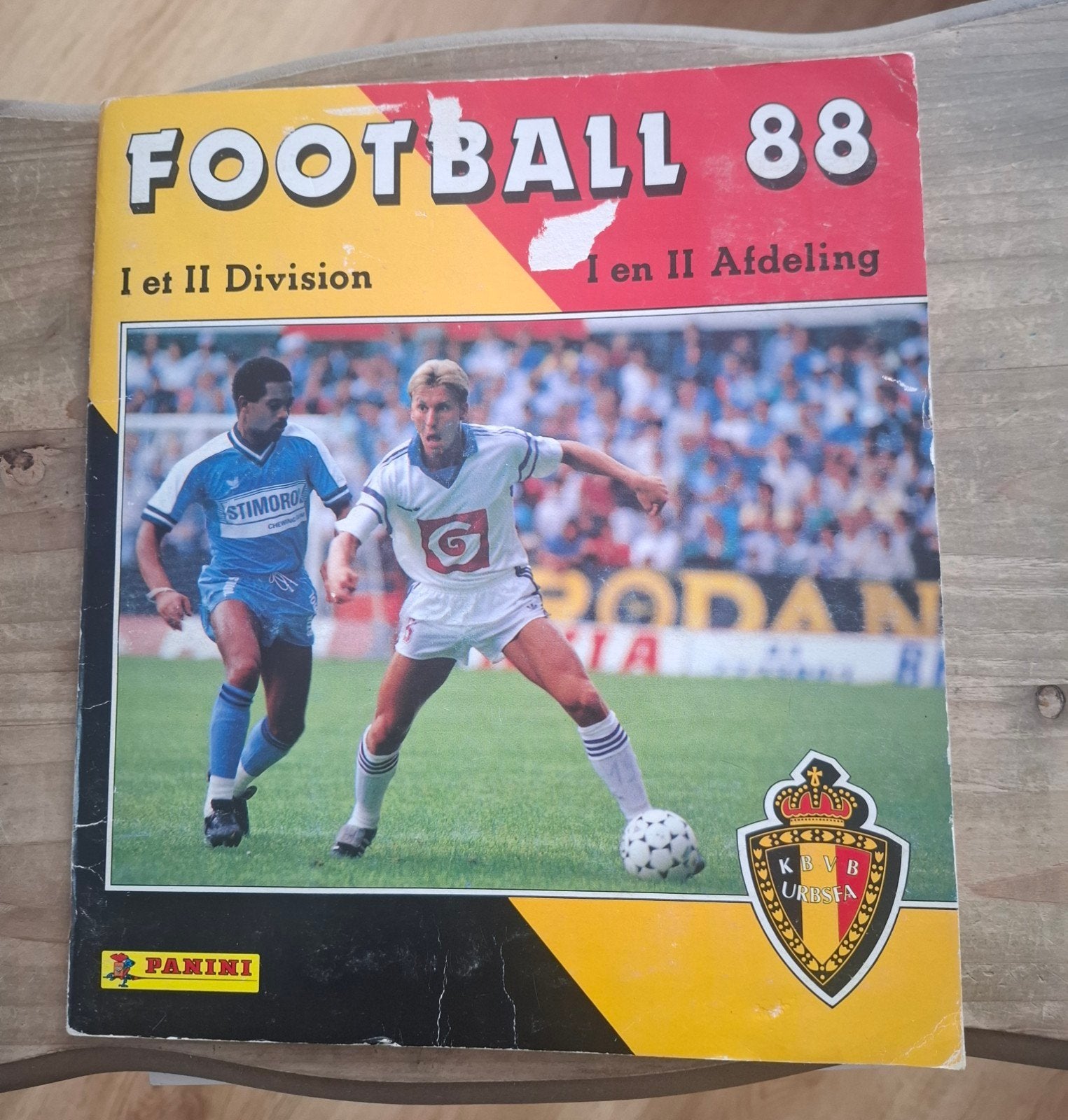 Panini volledig album Belgisch voetbal 1988 België, Verzamelen, Ophalen of Verzenden