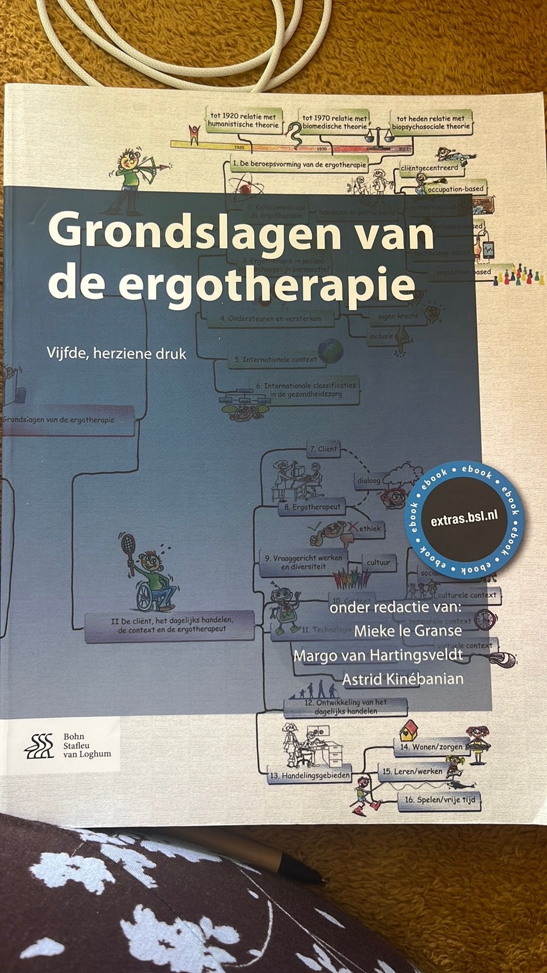 Mieke le Granse - Grondslagen van de ergotherapie, Boeken, Ophalen of Verzenden, Mieke le Granse; Astrid Kinébanian; Margo van Hartingsveldt