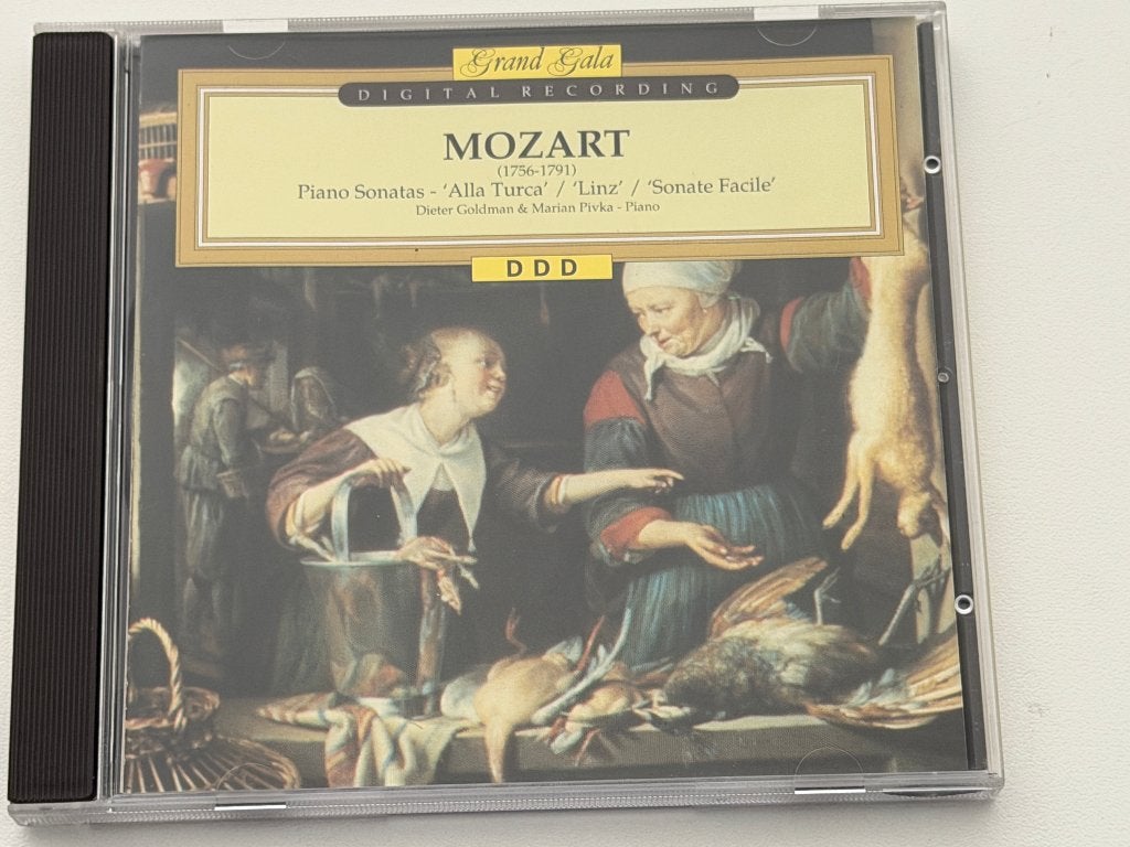 Mozart – Piano Sonatas - Alla Turca / Linz / Sonate Facile, Enlèvement ou Envoi