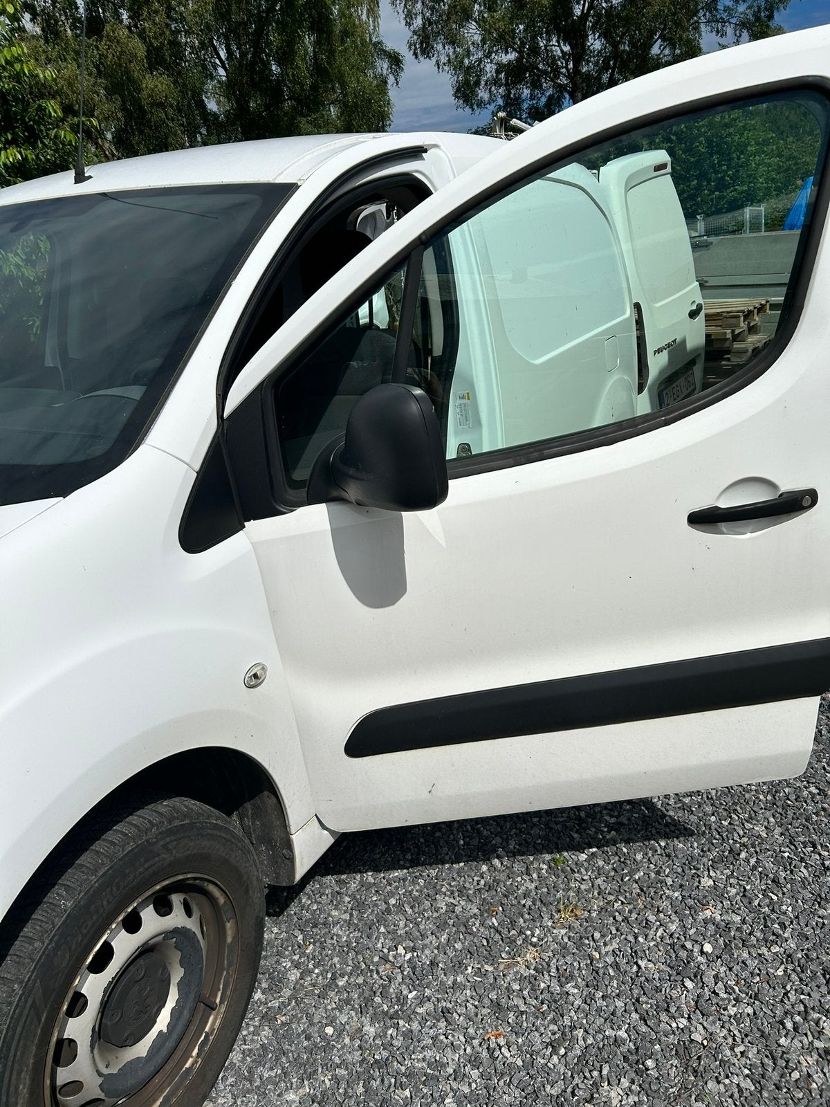 Peugeot-partner, Auto's, Stof, Euro 6, Wit, Bedrijf