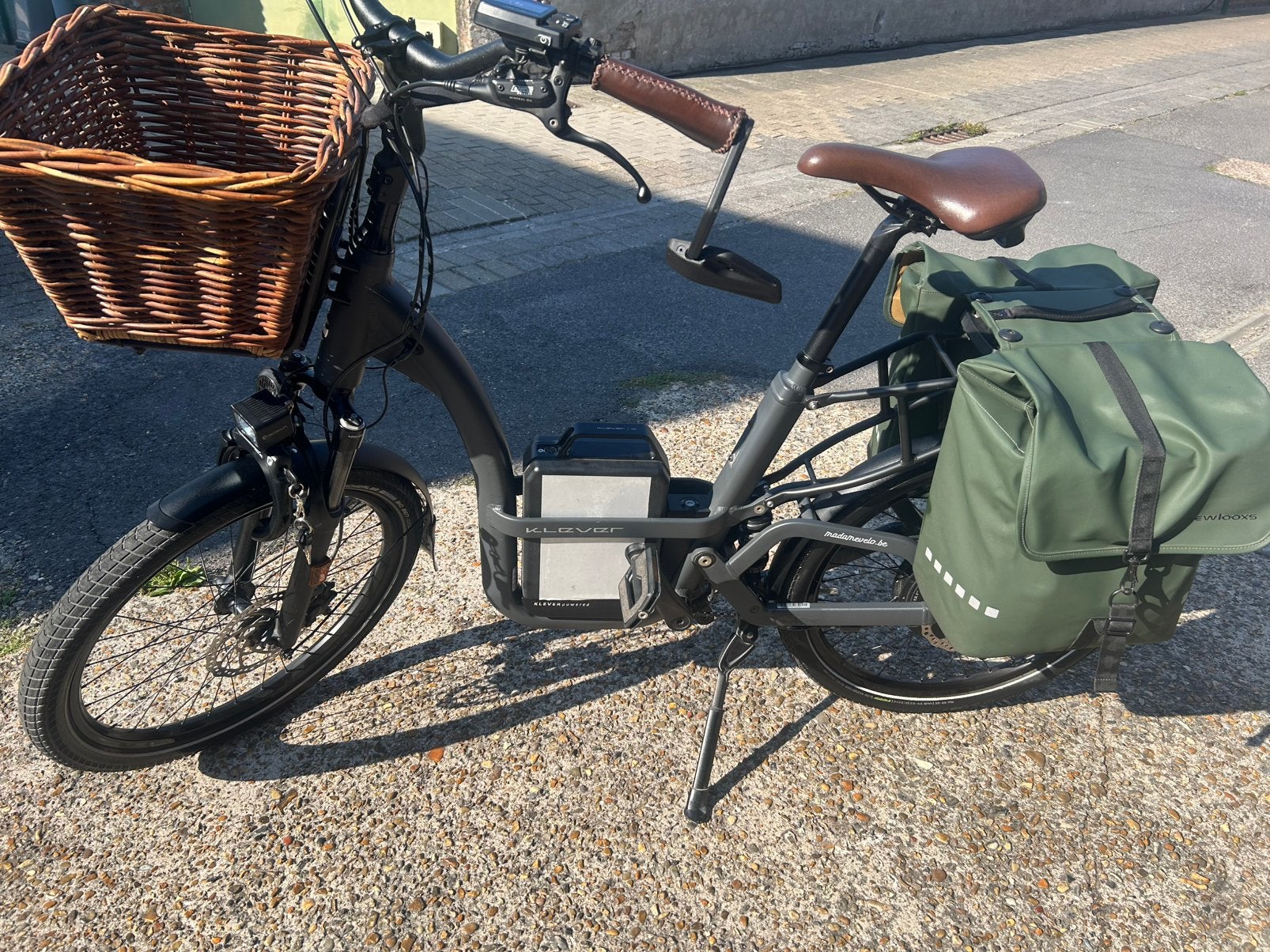 Klever B Speed Grapihte Grey 45 km, Moins de 10 vitesses, Enlèvement, Utilisé, Frein à disque