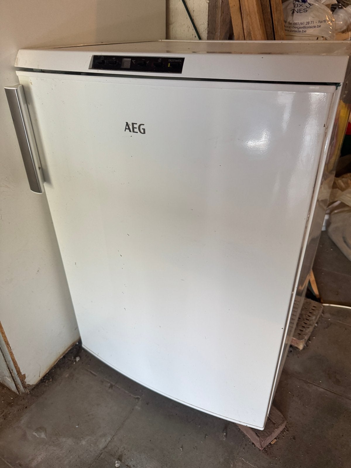 Congelateur aeg tt100ff, Electroménager, Enlèvement, Comme neuf, À Poser, Congélateur
