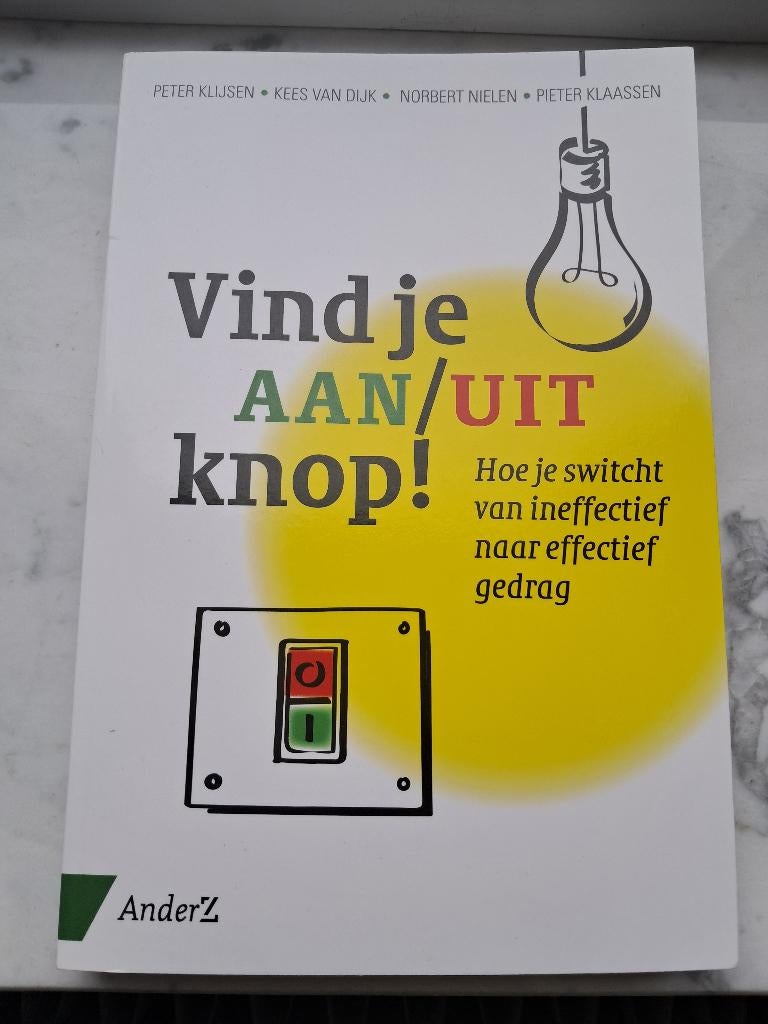 Vind je aan/uit knop - Peter Klijsen, Livres, Psychologie, Neuf, Peter Klijsen, Psychologie de la personnalité, Enlèvement ou Envoi