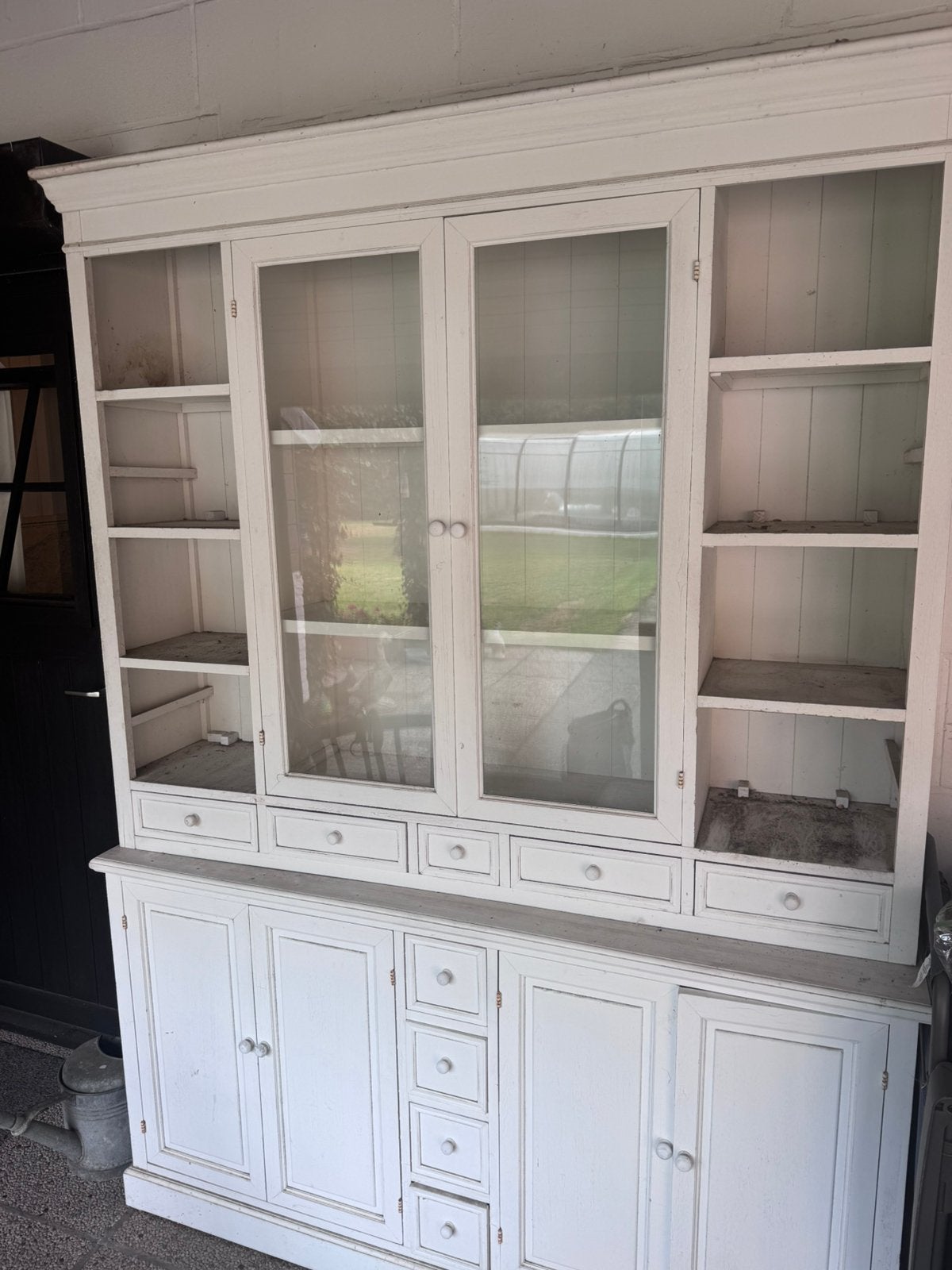 Witte kast in mdf, Huis en Inrichting, Ophalen, Gebruikt
