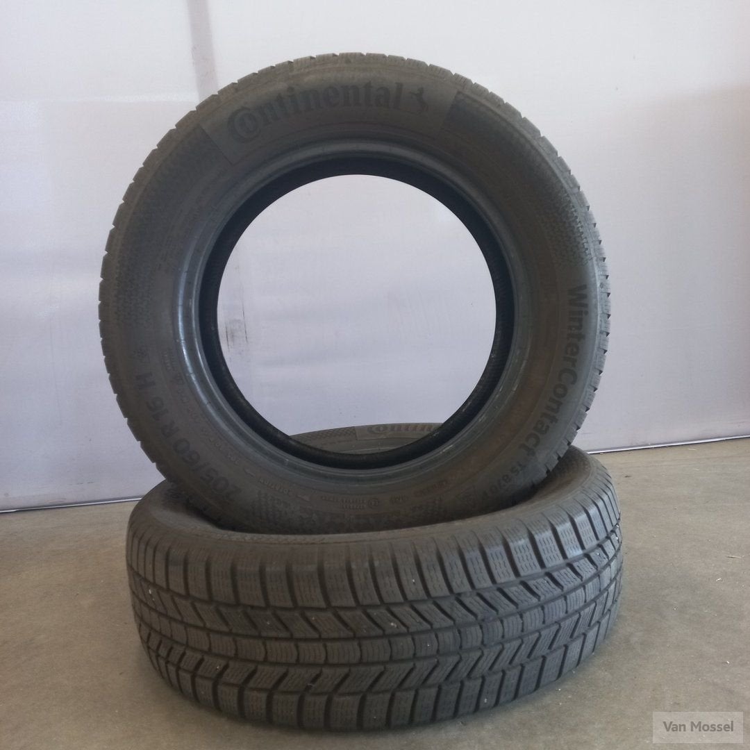 Continental WinterContact TS870P 205/60/R16 92H, Gebruikt, -, Band(en), -
