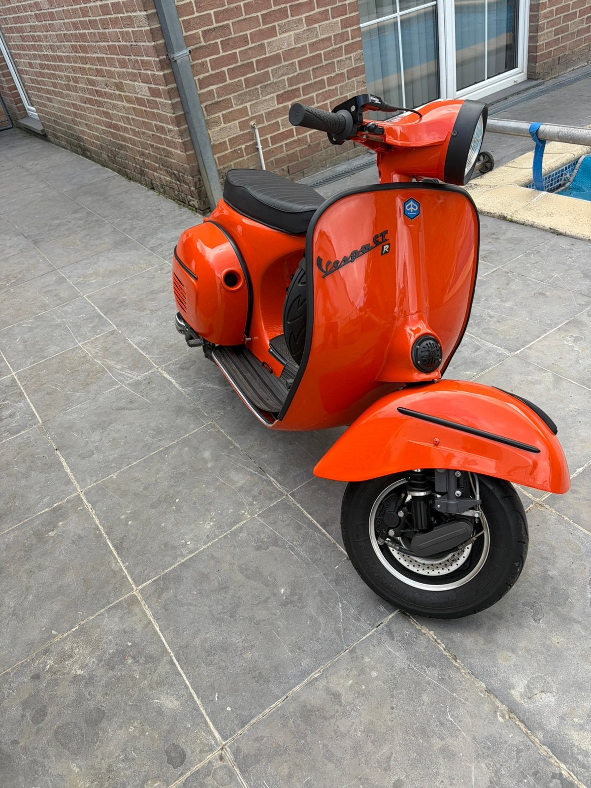 Vespa 125 gtr grosse préparation 265cc quattrini, Fietsen en Brommers, Ophalen, Zo goed als nieuw
