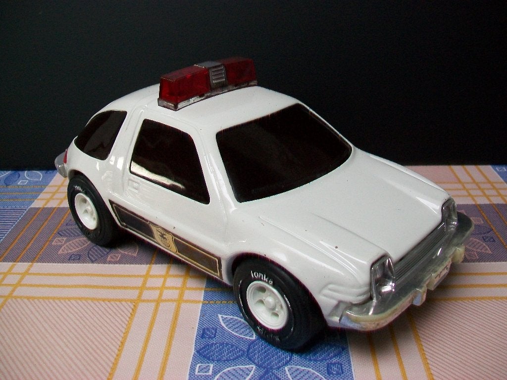 Tonka - AMC Pacer Police Politie Car Auto Retro Vintage, Enlèvement ou Envoi, Utilisé, Voiture