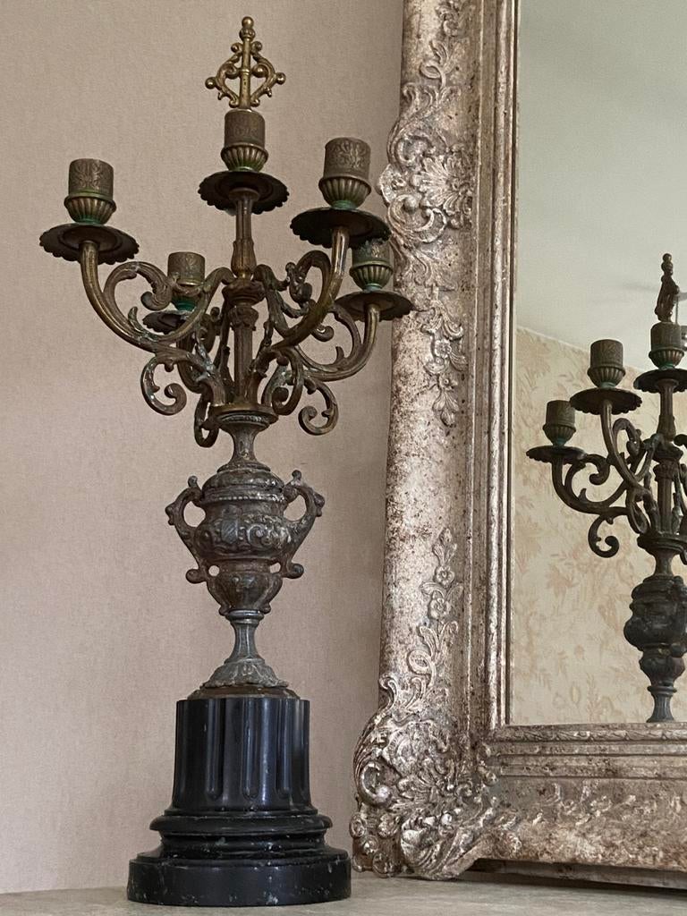 Kandelaar decoratie interieur bougeoir decoration antuek, Enlèvement ou Envoi