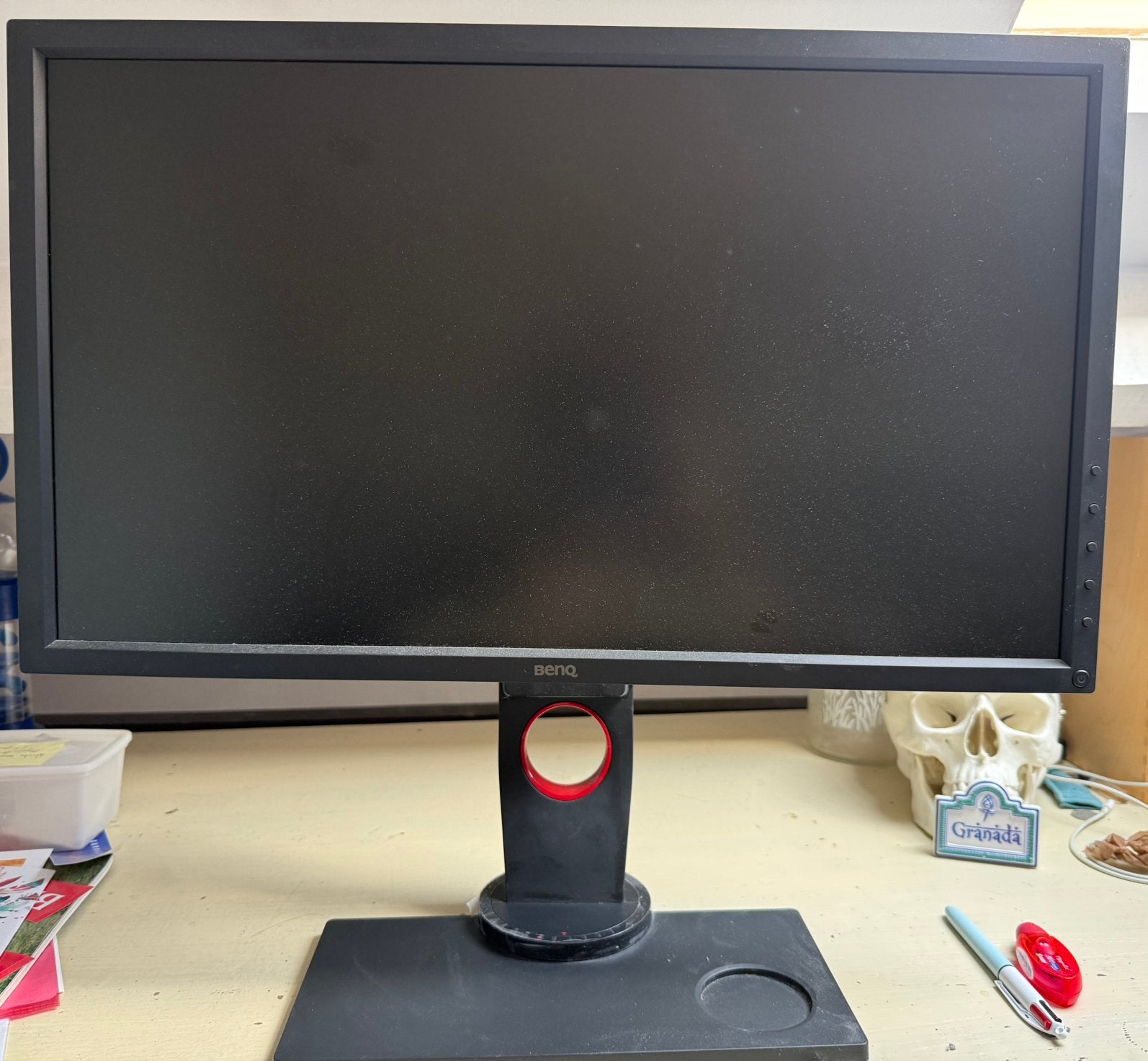 Écran BenQ 144Hz, 27 pouces, Gaming, Moins de 1 ms, Comme neuf, Enlèvement