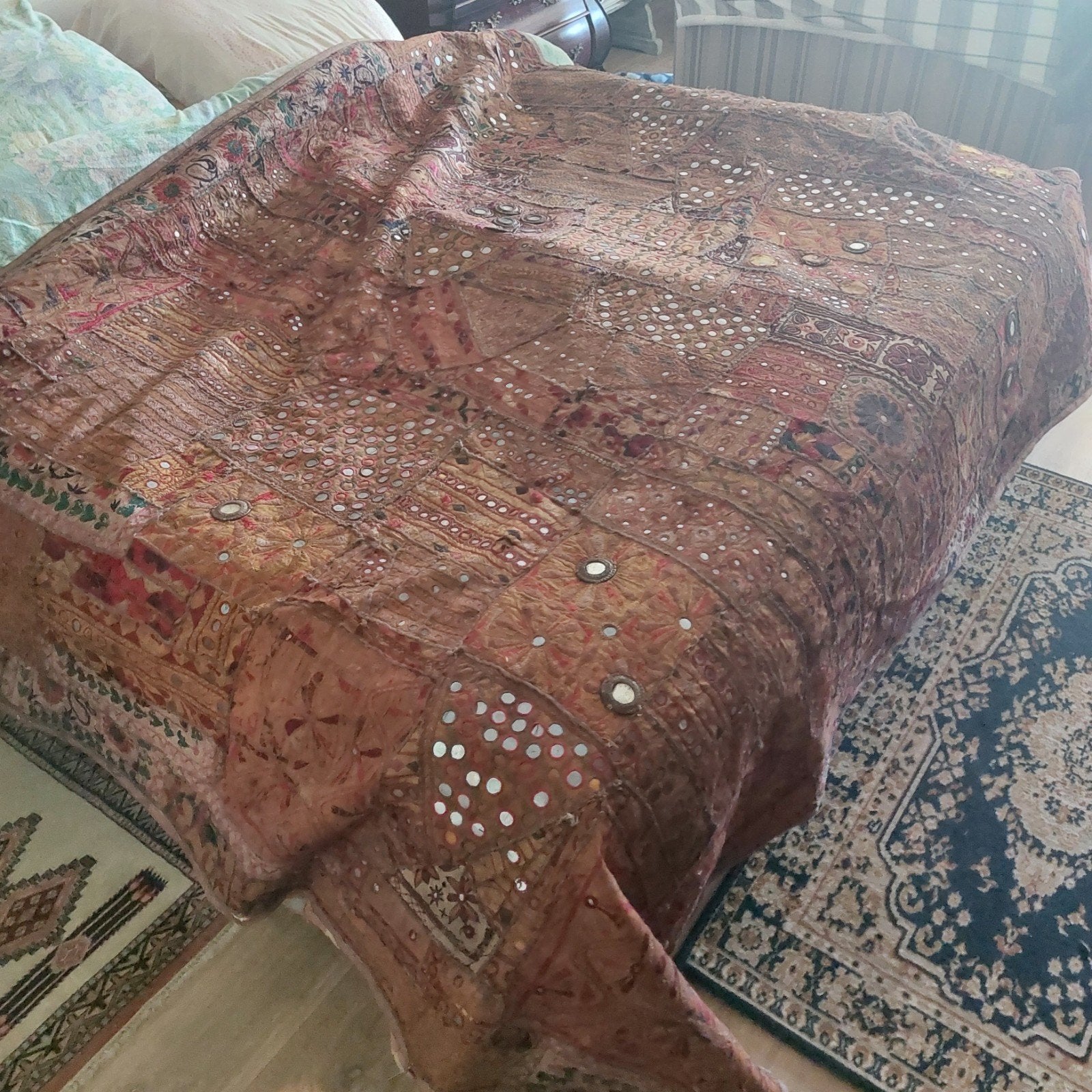 Grote indische doek, Enlèvement