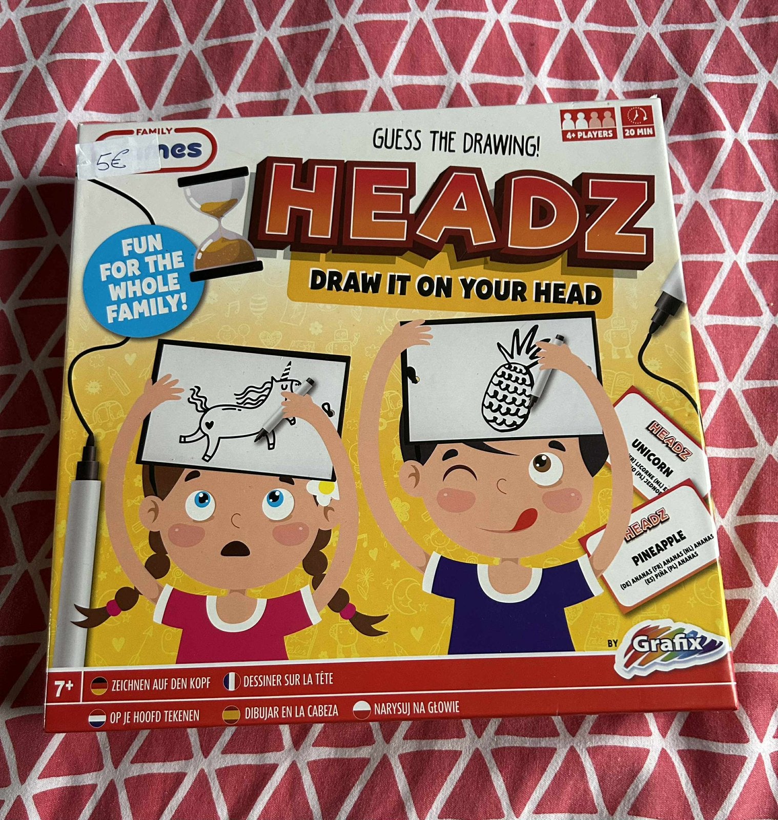 Jeu de société : HEADZ, Hobby & Loisirs créatifs, Enlèvement, Comme neuf