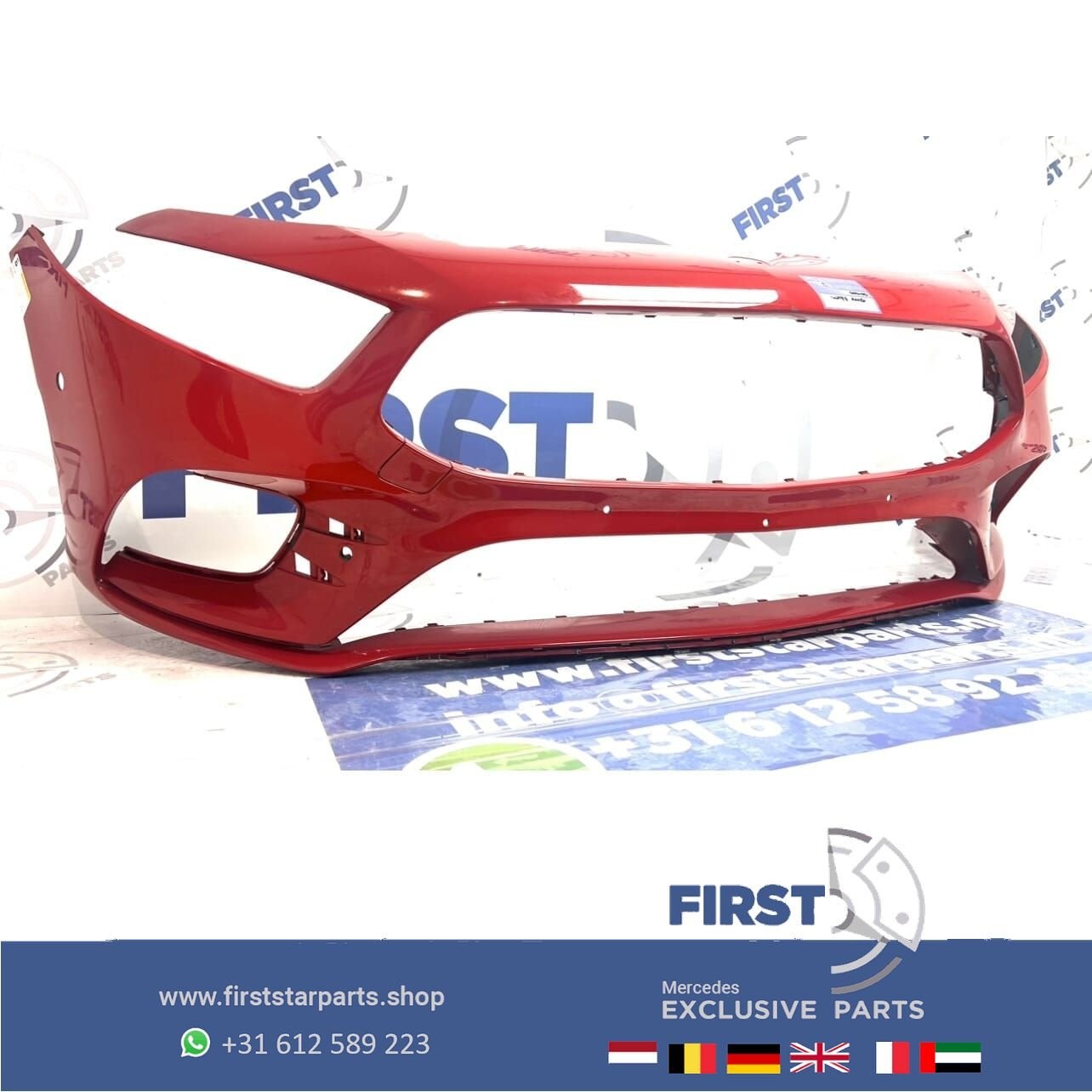 Mercedes AKlasse BUMPER A1778802801 2018-2024 W177 AMG VOORB, Gebruikt, -, Voor, Ophalen of Verzenden