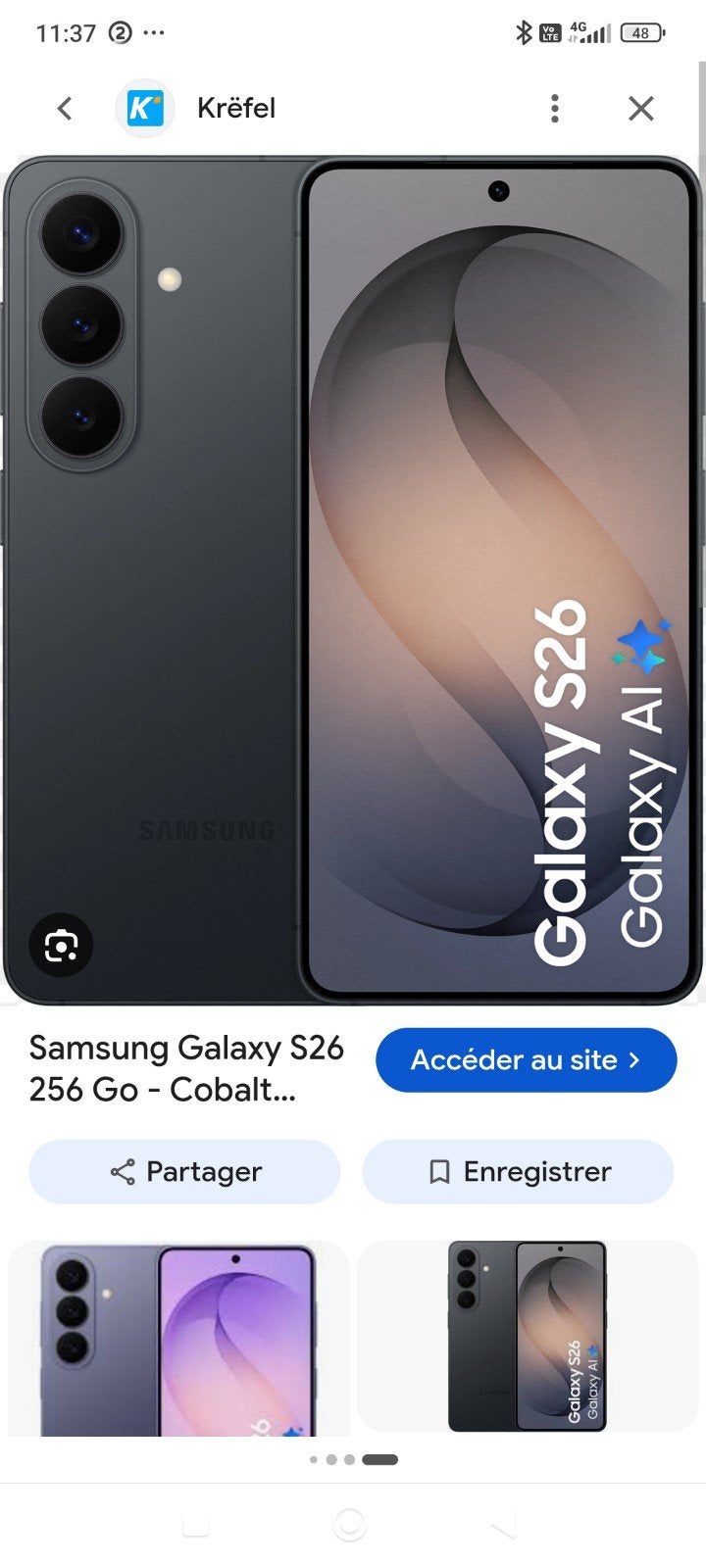 Galaxy S26 smartphone nieuw in doos, Computers en Software, Ophalen