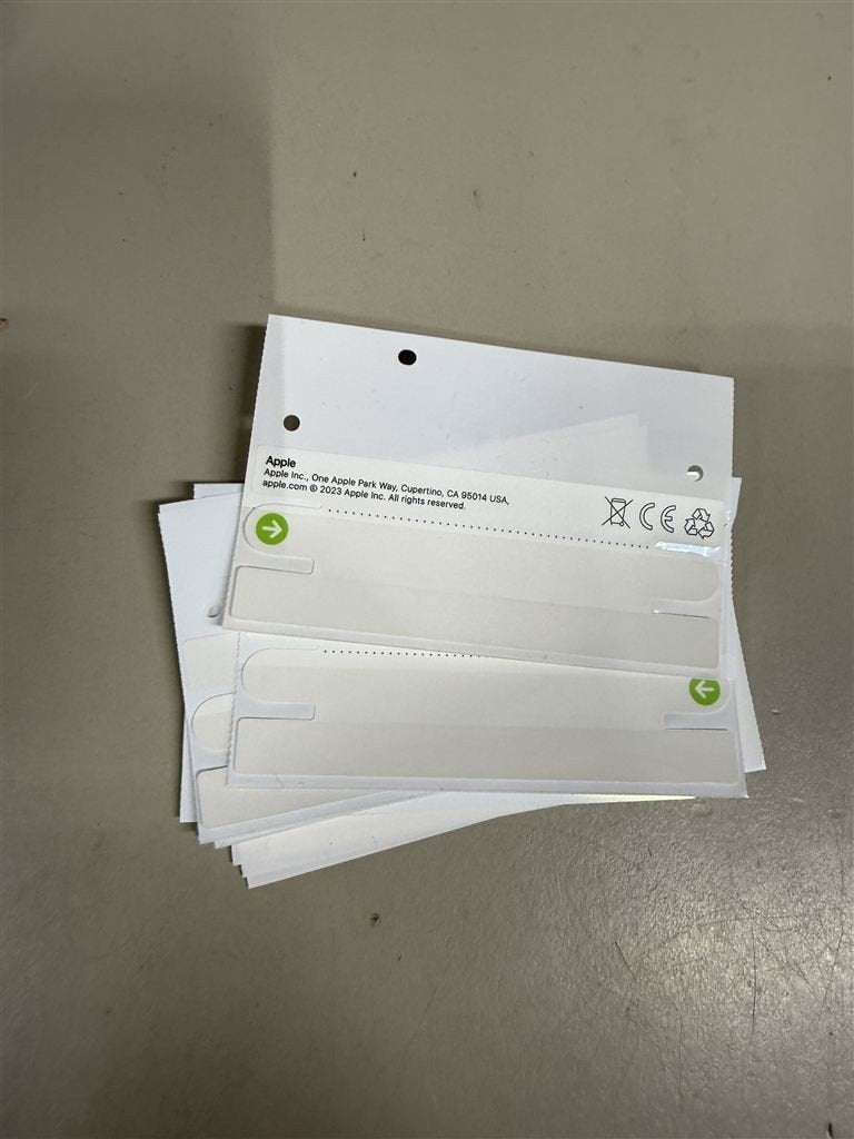 Apple iPhone 15 Pro Max Open Box Package Seal With UV CODE S, Enlèvement ou Envoi, Neuf, Autocollant