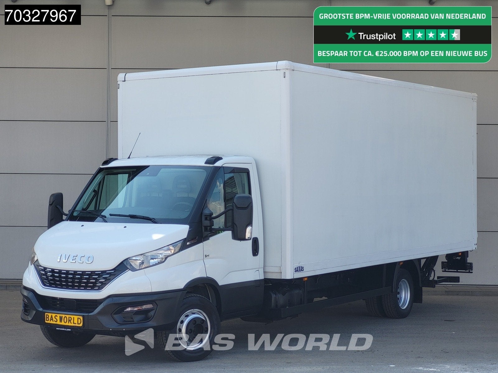Iveco Daily 72C18 3.0L Automaat Bakwagen 1000KG Laadklep Luc, Autos, Achat, Euro 6, Entreprise, Avertissement de sortie de voie