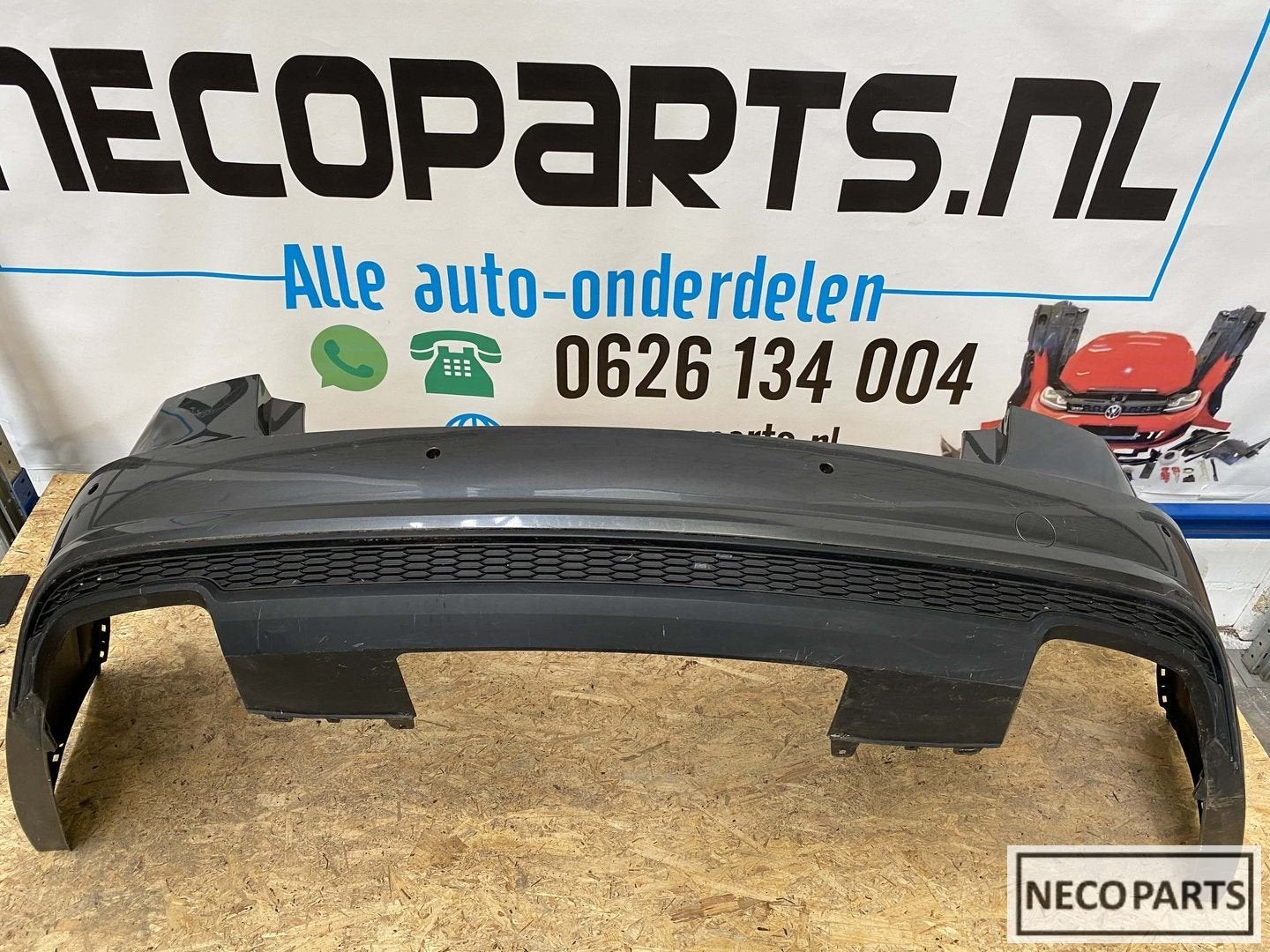 Audi A6 4G C7 facelift s line achterbumper limousine 4G58075, Arrière, -, Audi, Utilisé