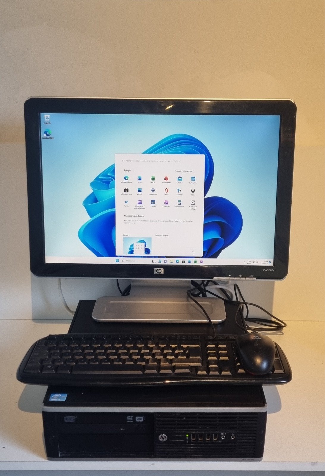 PC HP : I5 / SSD 256G + 500G/16G RAM/WIN 11/OFFICE 2024, SSD