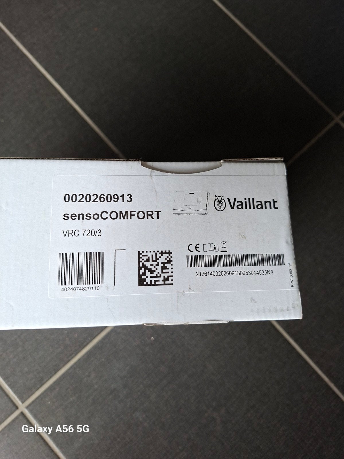 Vaillant sensorcomfort VRC 720/3, Ophalen