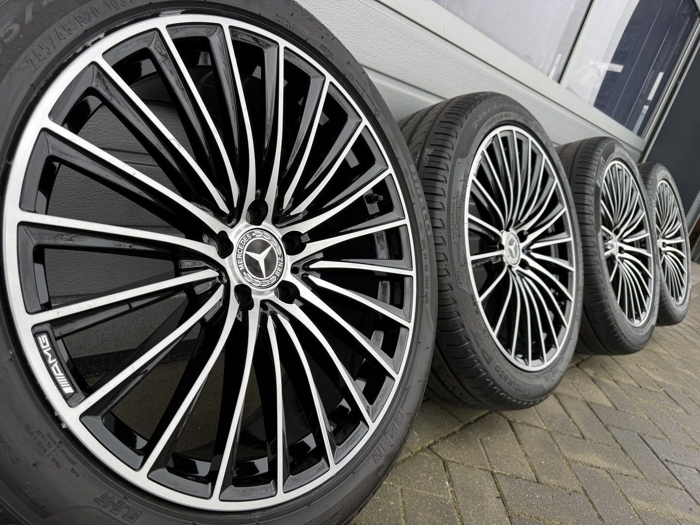 20 inch Mercedes AMG GLC C253 C254 X253 X254 GLC 43 velgen, -, 285 mm, -, Banden en Velgen