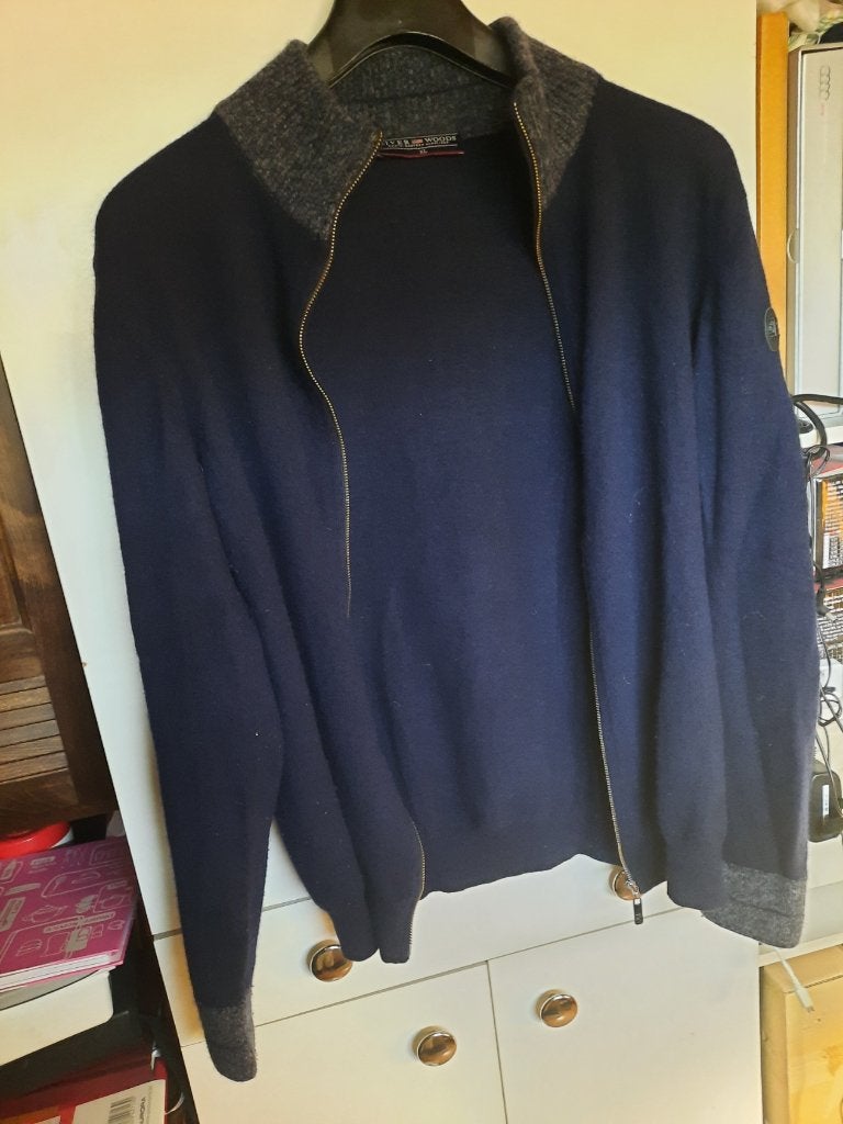 RIVER WOODS Cardigan vest Heren (100% Merino wol), Vêtements | Hommes, Pulls & Vestes, Enlèvement ou Envoi, Taille 56/58 (XL)
