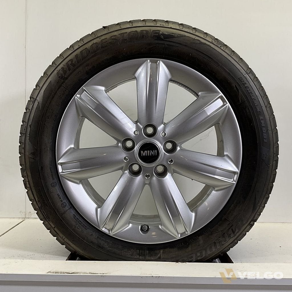 MINI COOPER F60 539 SET VELGEN + WINTERBANDEN 17 INCH, Auto-onderdelen, Gebruikt, -, -, Banden en Velgen