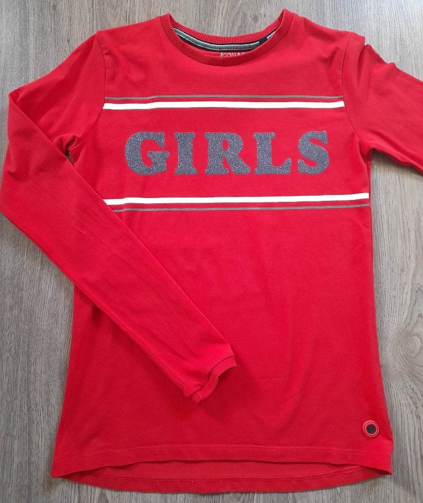 Longsleeve Quapi maat 146/152, Kinderen en Baby's, Gebruikt, Meisje, Ophalen of Verzenden, Shirt of Longsleeve
