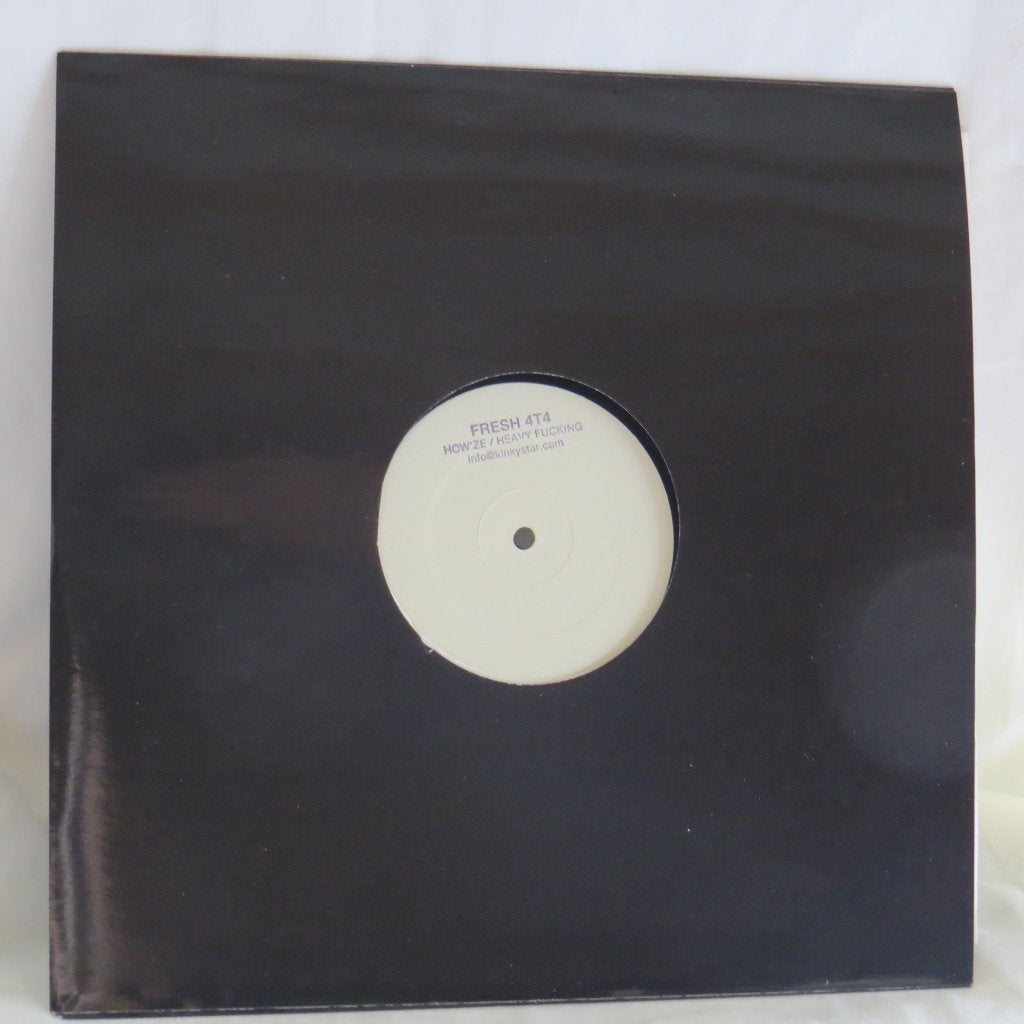 Fresh 4T4 – How'ze / Heavy Fucking, Gebruikt, Ophalen of Verzenden, Dance en House, 12 inch