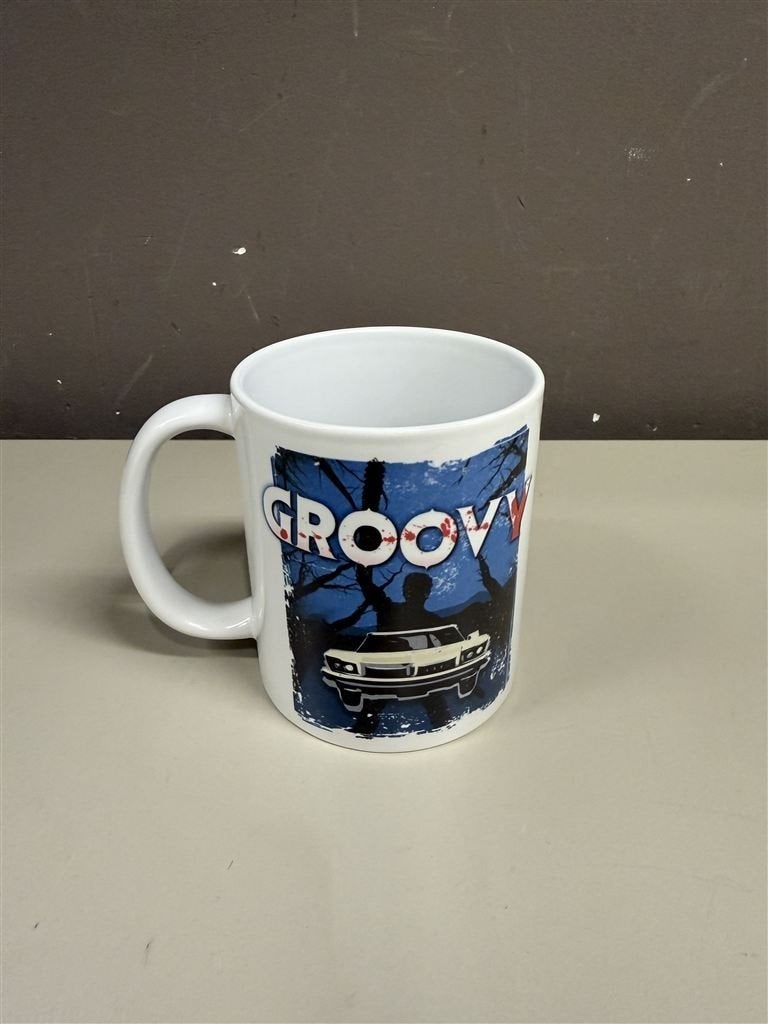 Koffie Thee mok - Oldsmobile Groovy mok, Huis en Inrichting, Keuken | Servies, Ophalen of Verzenden, Nieuw, Mok