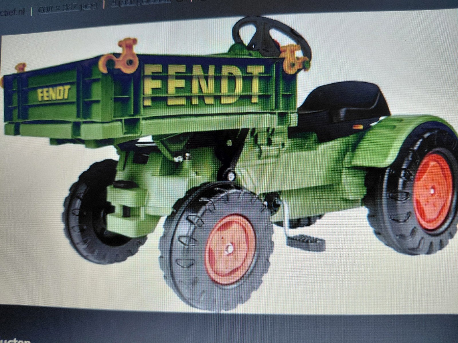 GEZOCHT  FENDT  WERKTUIGENDRAGER TRAP TRACTOR, Ophalen
