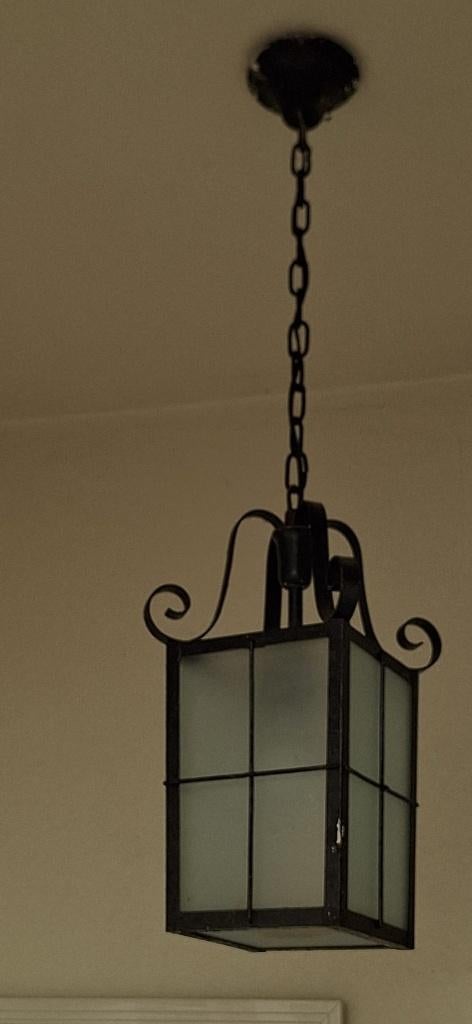 hanglamp, Ophalen, Gebruikt, Glas, Minder dan 50 cm