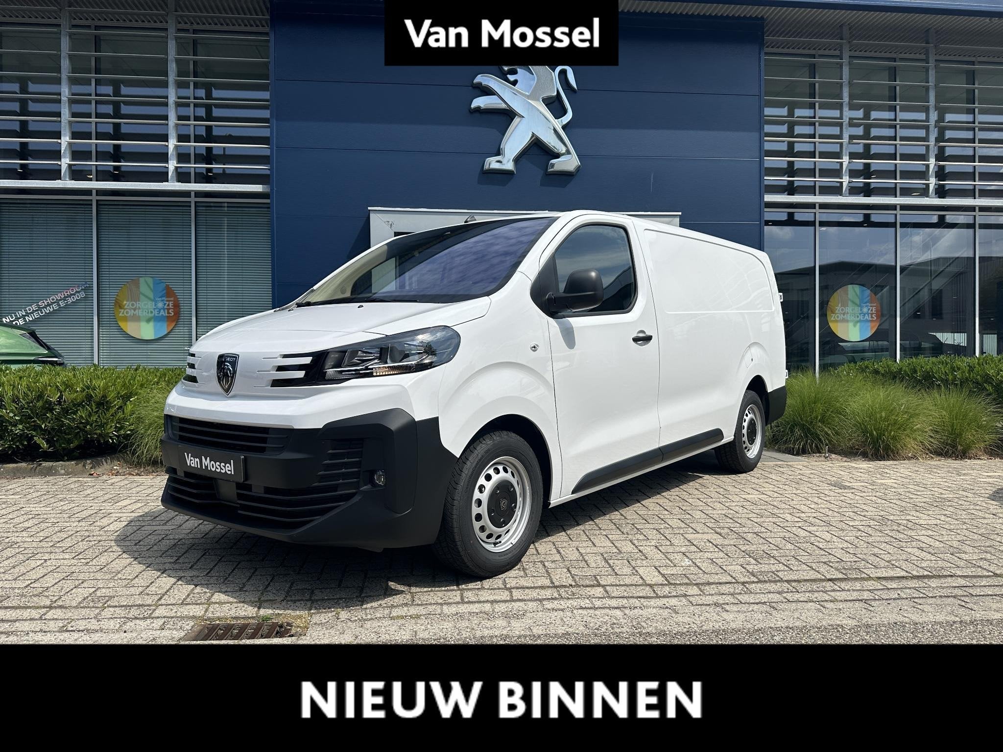 Peugeot Expert Long L3 2.0 BlueHDi 145 automaat verwacht, Auto's, 4 deurs, Stof, 4 cilinders, Electronic Stability Program (ESP)