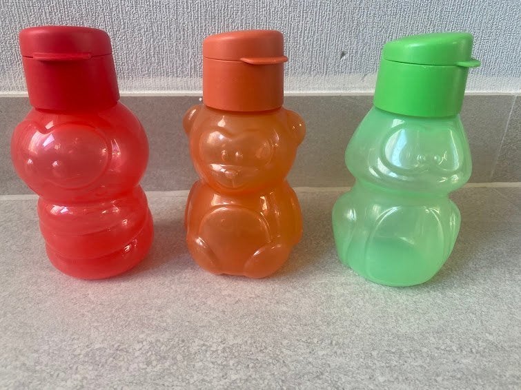 Tuperware  kinder drinkflessen ECO lekvrij ontwerp, Ophalen of Verzenden, Zo goed als nieuw, Groen, Lekvrij