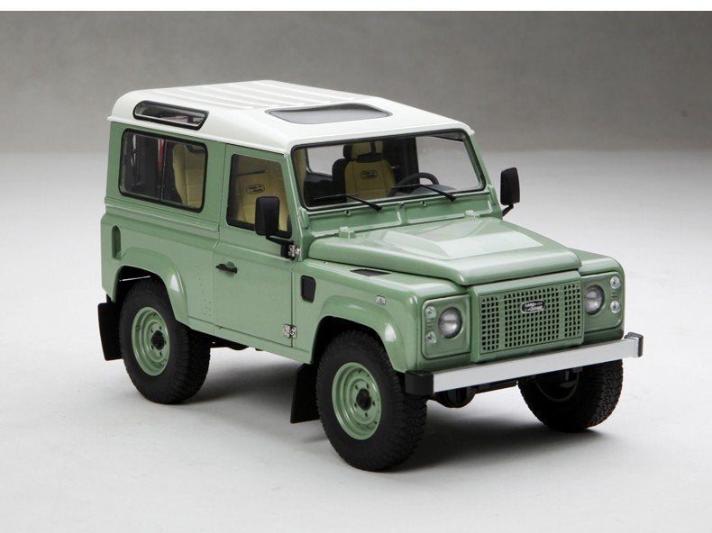 GEZOCHT :  Schaalmodel Land Rover Defender Heritage Edition, Hobby en Vrije tijd, Modelauto's | 1:18, Ophalen, Kyosho