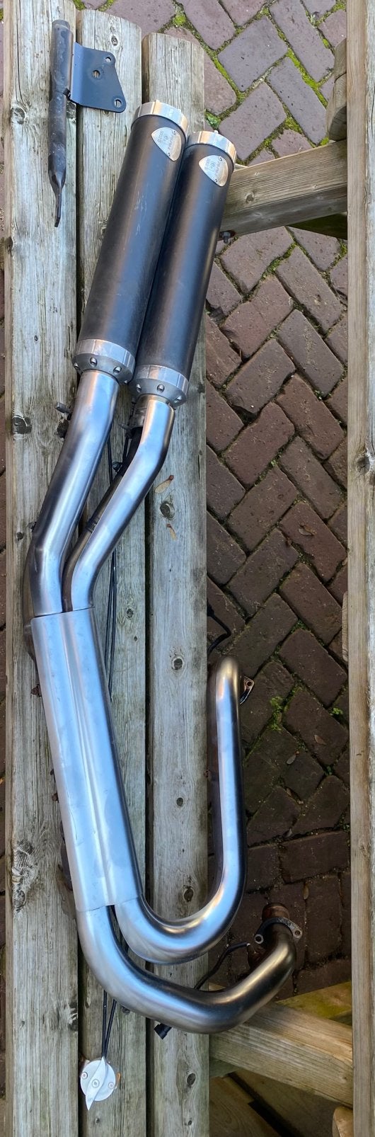 Harley Davidson XR1200 Penzl uitlaat Systeem, Ophalen, Gebruikt