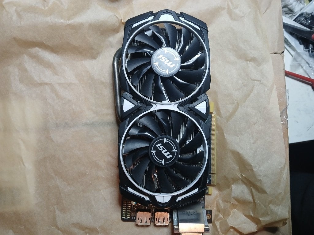 MSI Radeon RX 470 Armor 4G OC - grafische kaart van 4 GB, Ophalen, PCI-Express 3, Gebruikt, GDDR5
