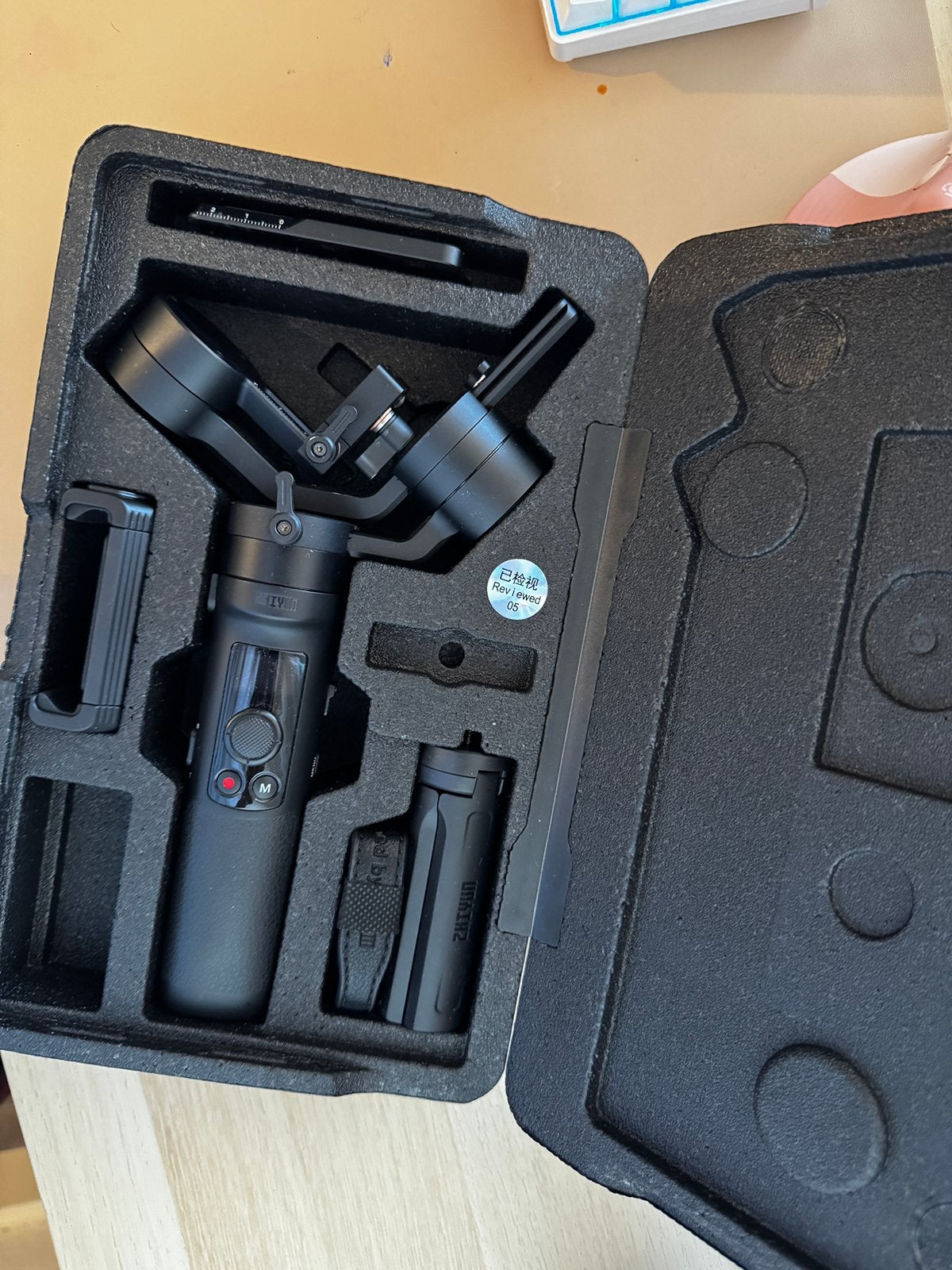 Gimbal - Zhiyun Crane M2 (unused with box), Ophalen, Zo goed als nieuw, Gimbal, Zhiyun