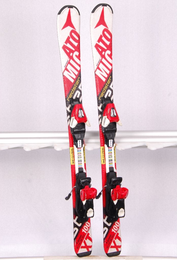 110 cm kinder ski's ATOMIC REDSTER XT bend-X WHITE, race, Sport en Fitness, Gebruikt, Verzenden, 100 tot 140 cm, Carve