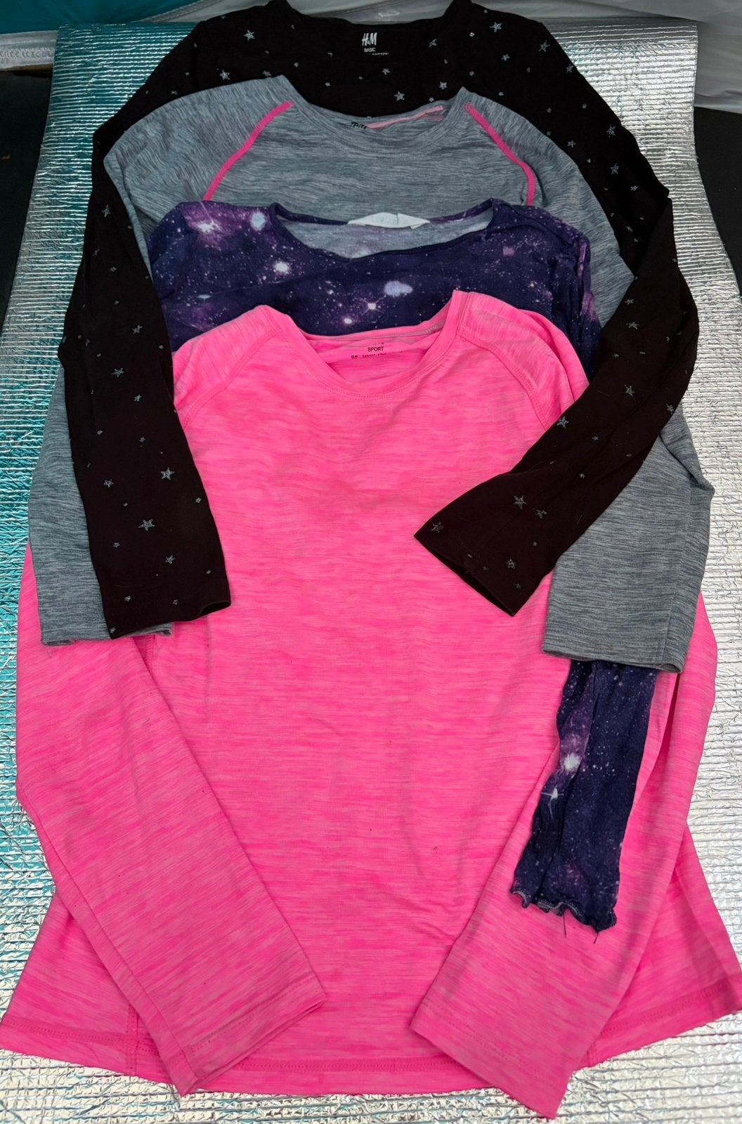 H&M t-shirts €5 voor 4 stuks( 12-13), Kleding | Dames, Sportkleding, Ophalen, Zo goed als nieuw