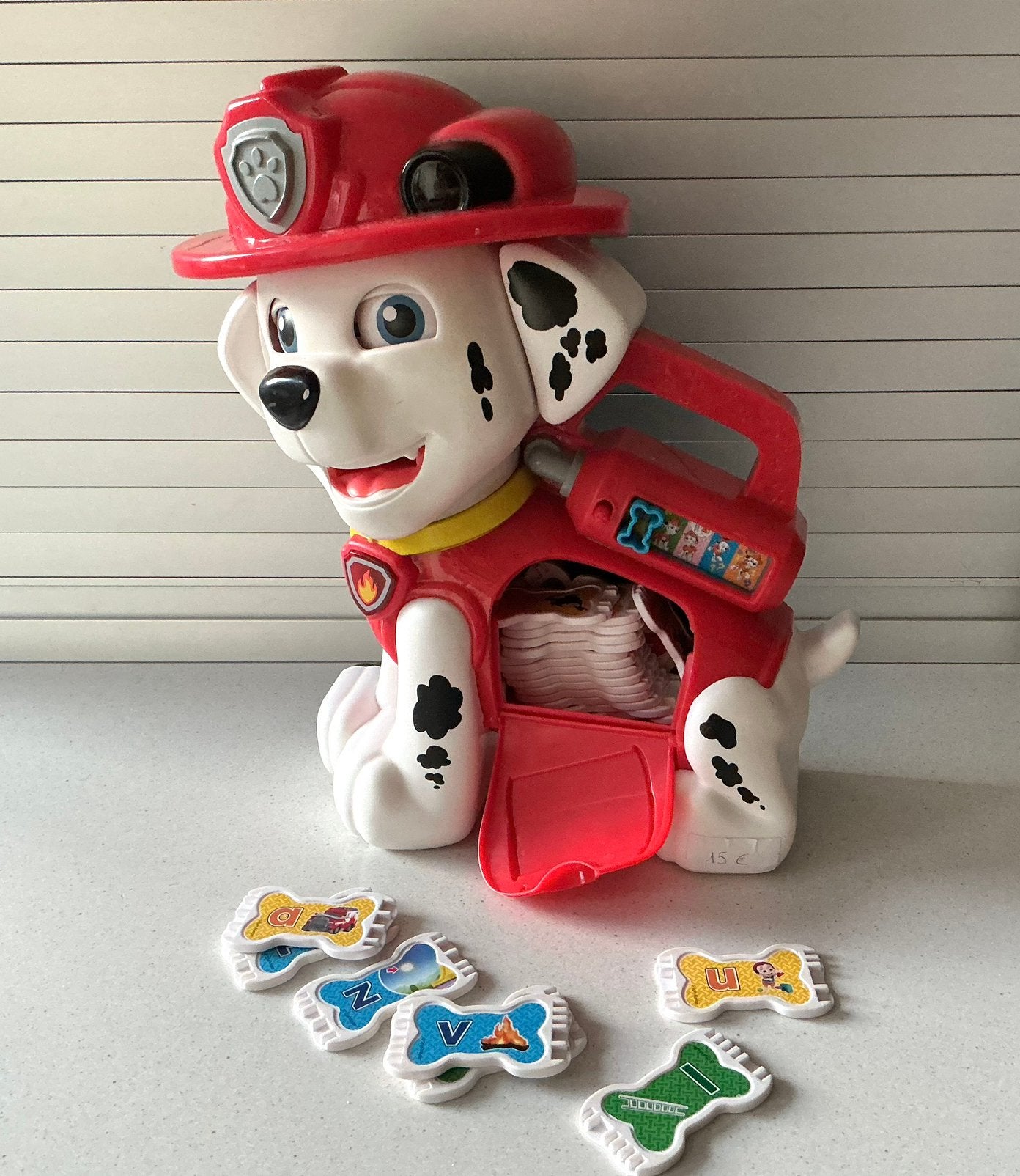 Leuke sprekende Marshall (paw Patrol) vol letterpret., Kinderen en Baby's, Ophalen, Zo goed als nieuw