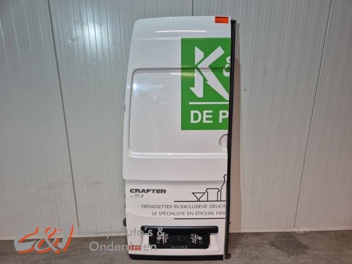 Portière arrière camionnette d'un Volkswagen Crafter (LB9A, Volkswagen, -, 3 mois de garantie, Utilisé