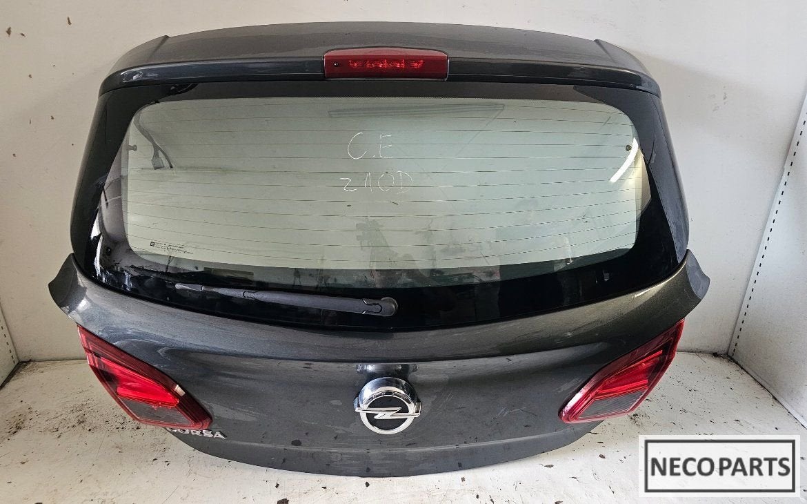 OPEL CORSA E 5 ACHTERKLEP Z10D ALLES LEVERBAAR!!!, -, Garde-boue, Opel, Utilisé