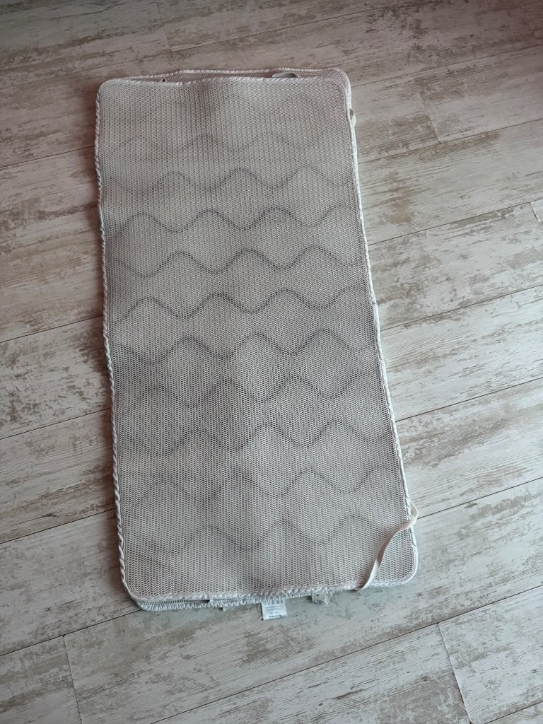 Aerosleep topper (2x) en hoeslaken, Kinderen en Baby's, Ophalen of Verzenden, Zo goed als nieuw, Ledikant
