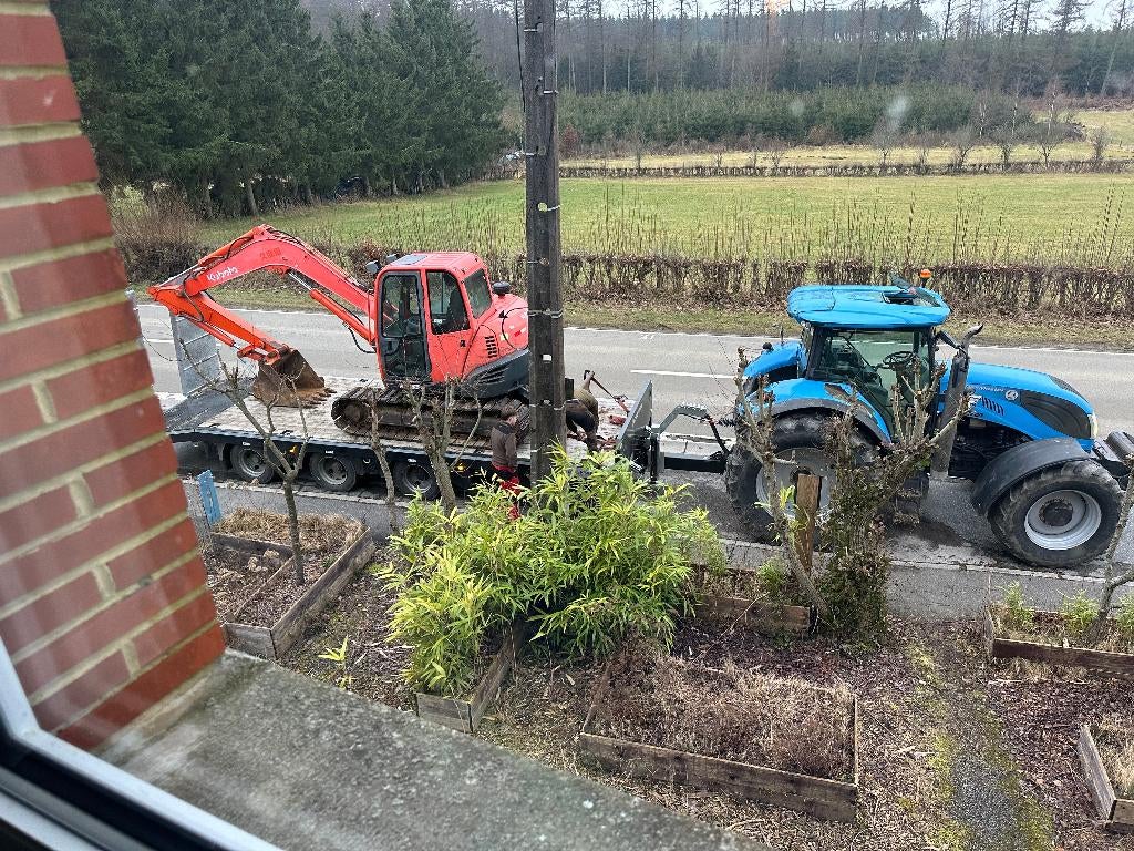 Kubota 9 tonnes, Enlèvement, Excavatrice