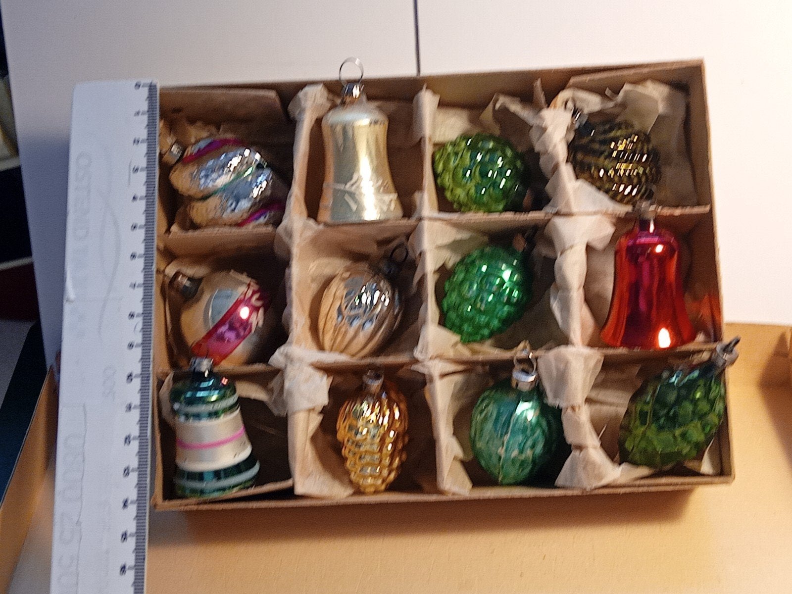 oude feathertree kerstballen, Ophalen of Verzenden